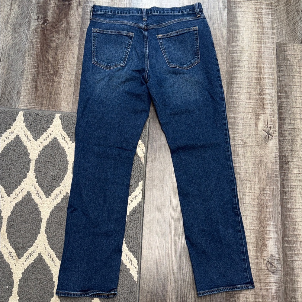 Men's old navy straight built in flex jeans - Picture 3 of 3